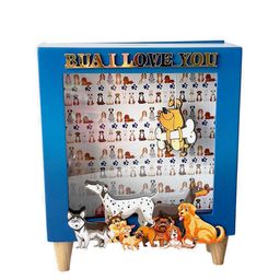 Little Surprise Box LLP Blue & Yellow The Pet Squad Design Piggy Bank-image-98