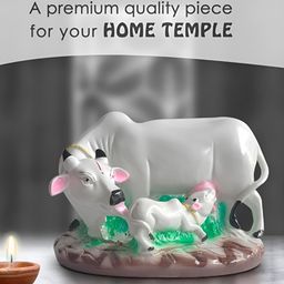 Mariner's Creation White & Green Ceramic Animals Figurine Showpiece-image-24