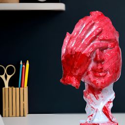 GW CREATIONS Red Figurine Showpiece-image-27
