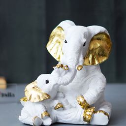 eCraftIndia White Religious Idol Showpiece-image-87