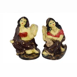 GW CREATIONS Brown Small Figurine Showpiece-image-56