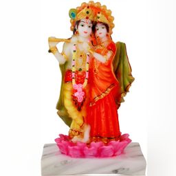 GW CREATIONS Red & Green Religious Idol Showpiece-image-26