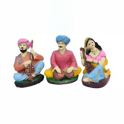 GW CREATIONS Pink 3 Pieces Figurine Showpiece-picture-31