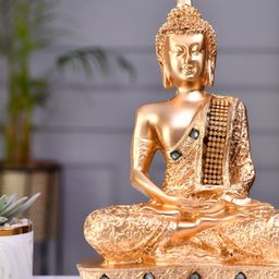 Ascension Gold-Toned Religious Figurine Showpiece-11