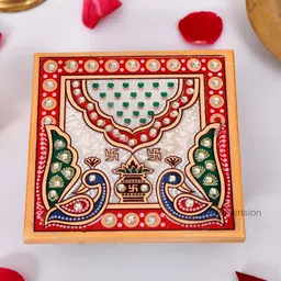 Ascension Ganesh Ji Chowki for Puja Showpiece-image-55