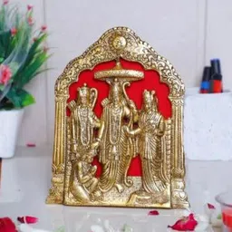 Fashion Bizz Gold-Toned Ram Darbar Religious Showpiece-image-22