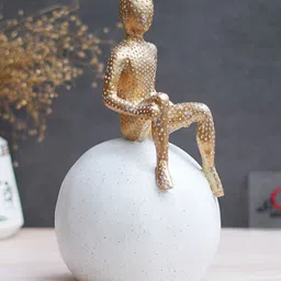 eCraftIndia Gold-Toned Medium Figurine Showpiece-image-56