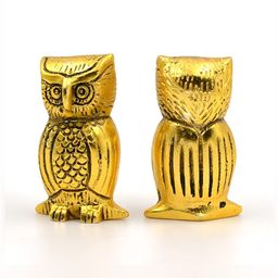 CraftVatika Gold-Toned 2 Pieces Medium Figurine Showpiece-picture-21