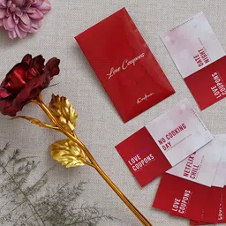 eCraftIndia Red & White 2 Pcs Valentine Gift Set-picture-17