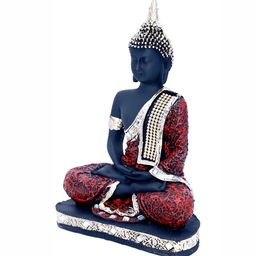 GW CREATIONS Red Buddha Figurine Showpiece-image-57