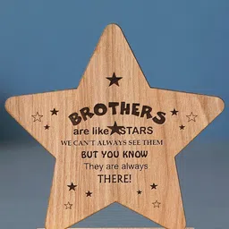 eCraftIndia Brown & Black Wooden Showpiece Gift-image-55
