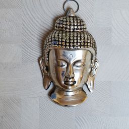 eCraftIndia Brown Resting Buddha Wall Hanging-29