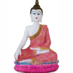 GW CREATIONS Pink Marble Figurine Showpiece-image-20