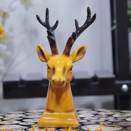 GW CREATIONS Yellow Birds and Animals Figurine Showpiece-image-24