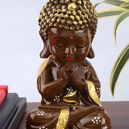 GW CREATIONS Brown Religious Figurine Showpiece-picture-49