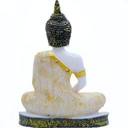 GW CREATIONS White Buddha Figurine Showpiece-picture-48