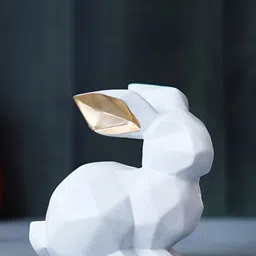 eCraftIndia White Small Figurine Showpiece-picture-10