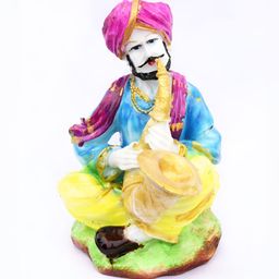GW CREATIONS Pink & Blue Figurine Decorative Showpiece-image-75