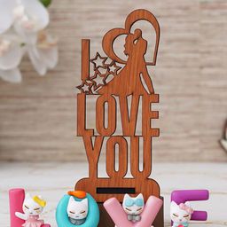 eCraftIndia Brown & Pink 2 Pcs Valentine Gift Set-42