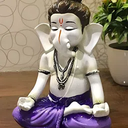 GW CREATIONS White Religious Figurine Showpiece-picture-41