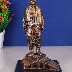 FASHIYANOO Copper-Toned Solid Sardarvallabh Bhai Patel Showpiece-image-40