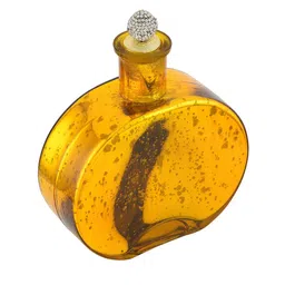 Homesake Mercury Round Bottle Copper Star String Lights with Dazzle Ball Lid image 3