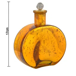 Homesake Mercury Round Bottle Copper Star String Lights with Dazzle Ball Lid image 4