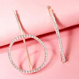 Rubans Set of 2 Embellished Bobby Pins-3