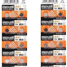LR41 1.5V Alkaline Coin Cell - 20 PCS (Silver) )Battery-image-45