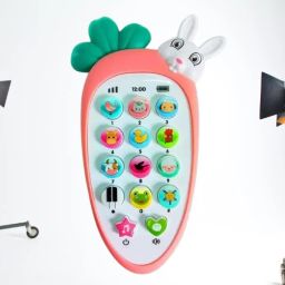 Smart Kids Rabbit Phone, Musical Sound Toys, Best Gift For Kids_75-11