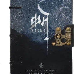 Karma Print diary with 100% recycled handmade paper Regular Diary Un-ruled 144 Pages-16