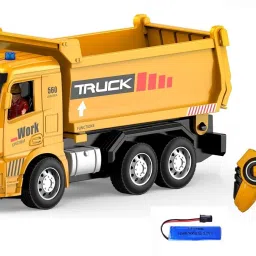 Remote control Rechargeable Dumper Dump Truck with headlight Sound 6CH Truck Toy-27