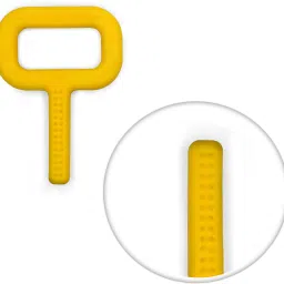 speechgears Sensory-Bite Yellow(Soft) a perfect teether for babies, Teether image 4