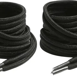 house of common Black Round 90cm Shoe Lace-image-56