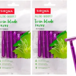 Aloe-Boost Disposable Body Hair Removal Razor with Aloe Vera Strip, Women-29