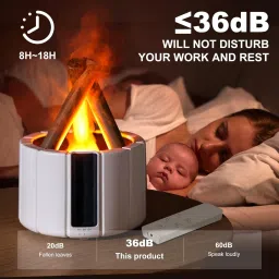 Merish Campfire Flame Diffuser na Diffuser image 3