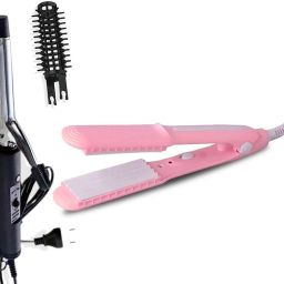 CURLEX Hair Styling Combo for Women and Girls | Hair Curler & Hair Crimper Personal Care Appliance Combo-image-25