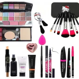 7 pcs makeup brushes set-9