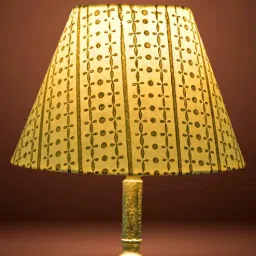 lampenschirm india Premium Hardback 20cm Empire Paper Lampshade (Gold)-picture-24