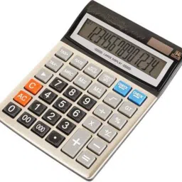 clt 12 Digit Basic Calculator Tough Body with Big Display CT912ND Basic Calculator image 2