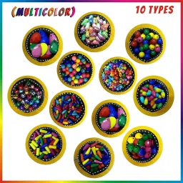 indikonb 18 in 1 DIY Creative Stylish Fancy Combo of Artificial Jewellery Making Material Kit, Art and Craft Set (MULTICOLOUR) image 2