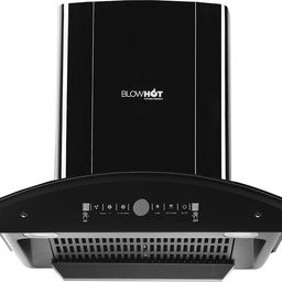 blowhot Evana 60cm 1600m3/h Powerful Suction, BLDC Motor, Speed Control Filterless Auto Clean Wall Mounted Black 1600 CMH Chimney-picture-36
