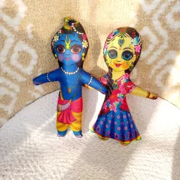 RADHA KRISHNA SOFT TOY- 7 inch-image-50