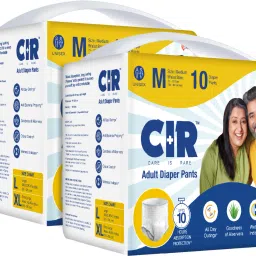 10 hr Absorption Protection with Wetness Indicator Odour Control Pant Adult Diapers - M-57