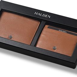 Men Formal, Casual Tan Genuine Leather RFIDWallet-image-5