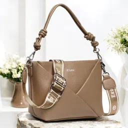 exotic Brown Women Sling Bag Unique Shep Texture Design Sling Bag-picture-36
