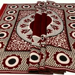 Maroon Cotton Carpet-25