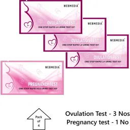 One step Rapid LH urine Test|1 preg kit & 3 Ovulation Kit-10