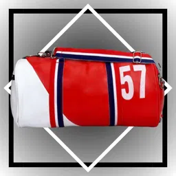 true indian 20 L Gym Duffel Bag - Duffel Gym Bag || Yoga Bag || Sports Bag || Fitness Gym Kit || Shoulder Bag - Red-picture-31