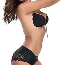 Invisible Silicone Gel Self Adhesive Backless Reusable Stick on PushUp Bra DN325 Nursing Breast Pad-image-71